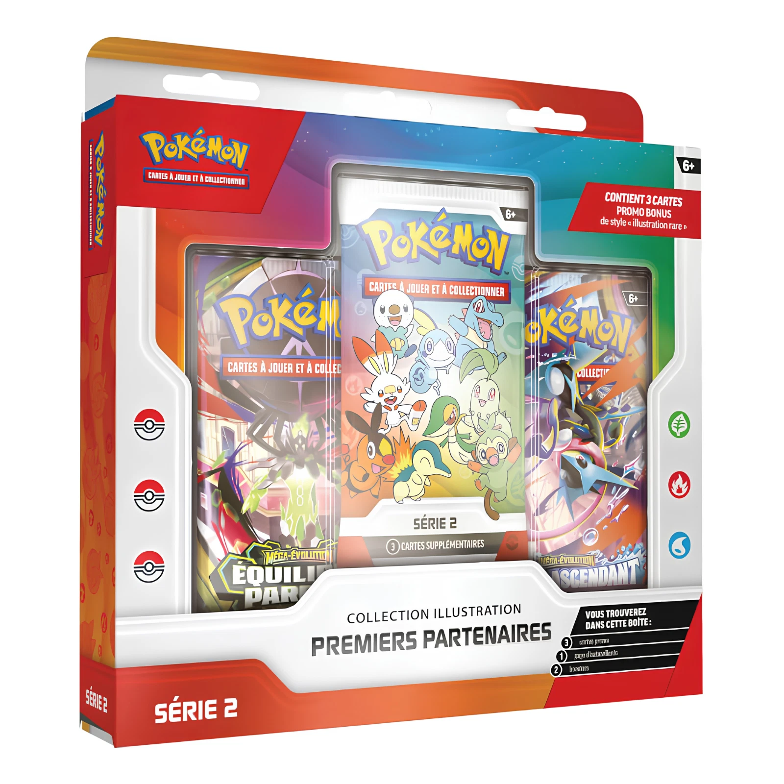 Collection Illustration Premiers Partenaires Série 2 - coffret Johto Unys Galar