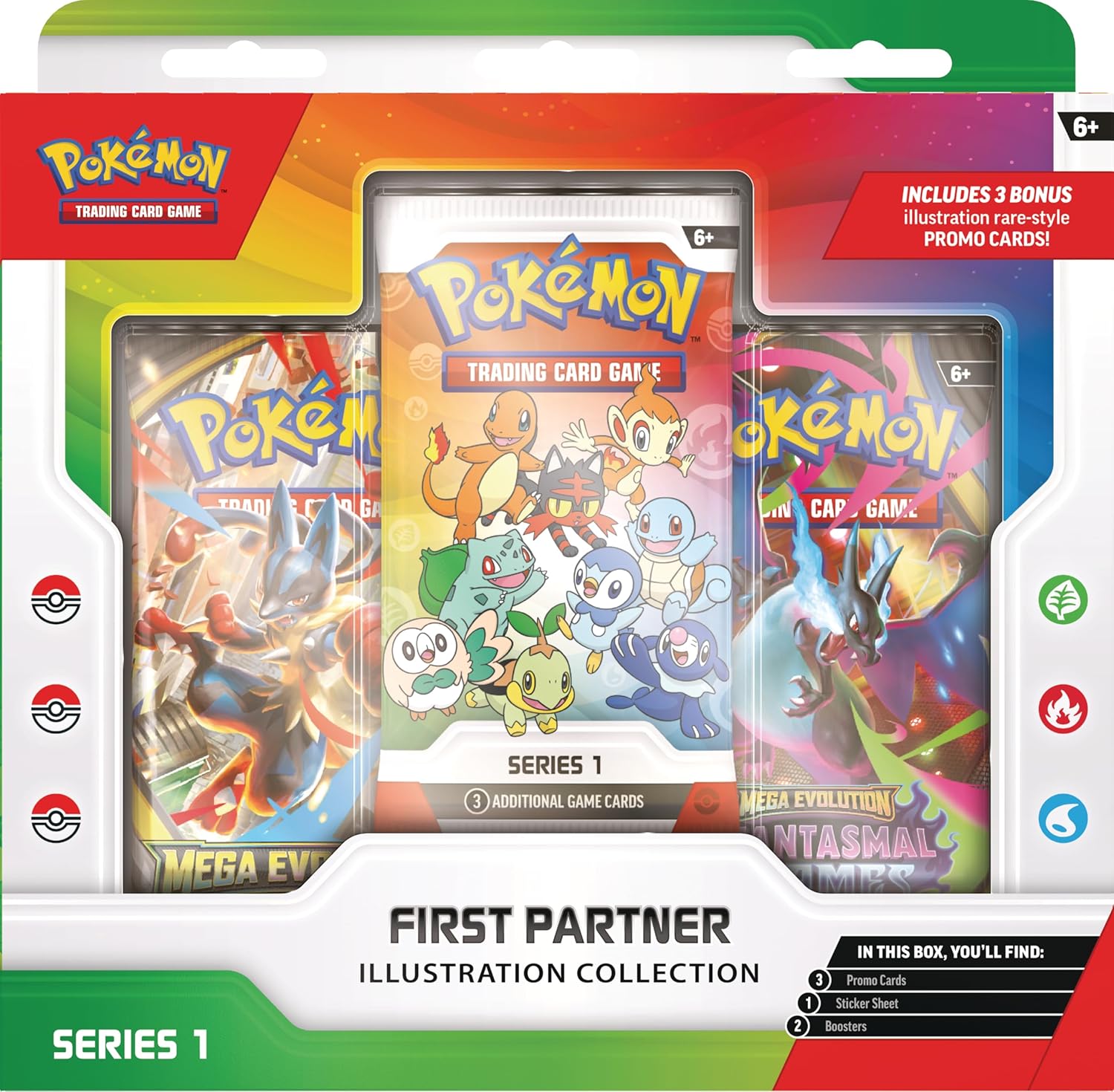 Collection Illustration Premiers Partenaires Série 1 - Kanto Sinnoh Alola