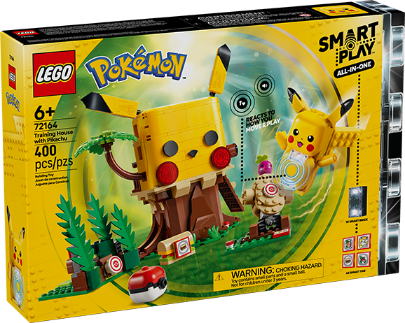 LEGO Pokémon Maison d'entraînement avec Pikachu 72164