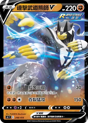 連擊武道熊師V