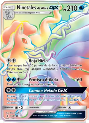 Ninetales de Alola GX
