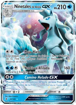 Ninetales de Alola GX