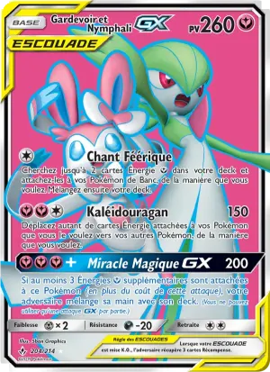Gardevoir et Nymphali GX