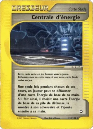 Centrale d'énergie