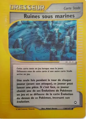 Ruines sous marines