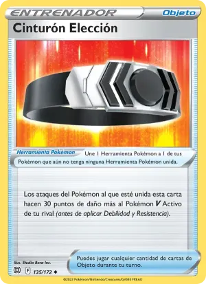 Cinturón Elección