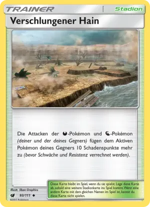 Verschlungener Hain