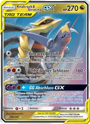 Knakrack & Giratina GX