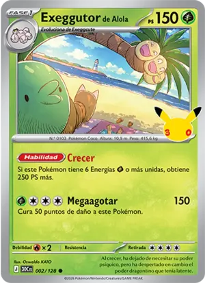Exeggutor de Alola