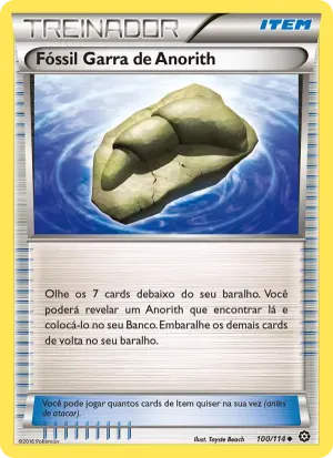 Fóssil Garra de Anorith
