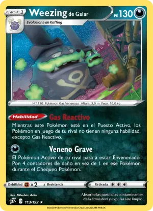 Weezing de Galar