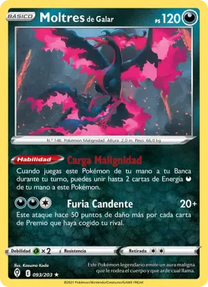 Moltres de Galar