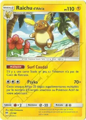 Raichu d'Alola