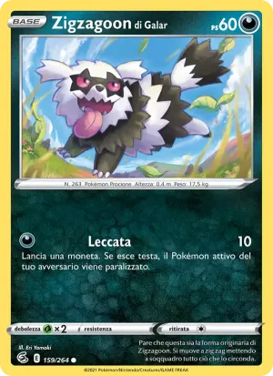 Zigzagoon di Galar