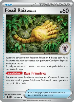 Fóssil Raiz Arcaico