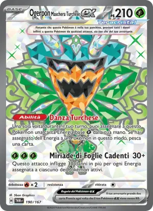 Ogerpon Maschera Turchese-ex