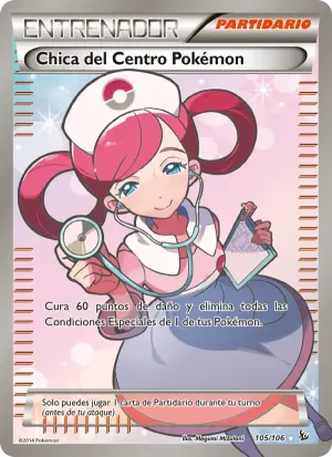 Chica del Centro Pokémon