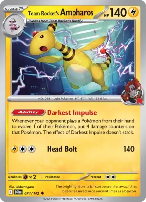 Team Rocket's Ampharos