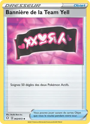 Bannière de la Team Yell