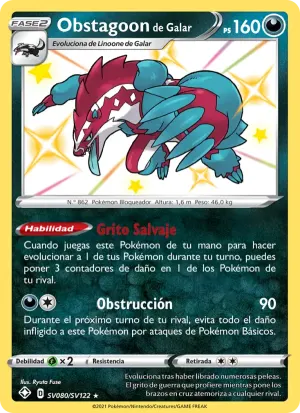 Obstagoon de Galar