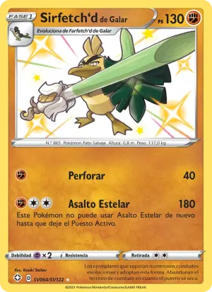 Sirfetch'd de Galar