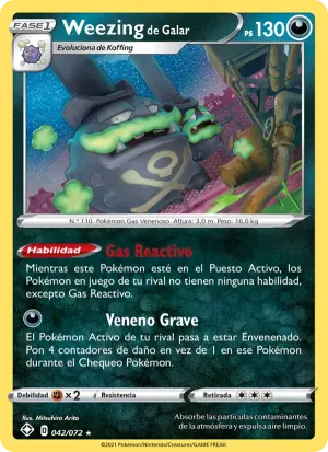 Weezing de Galar