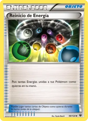 Reinicio de Energía