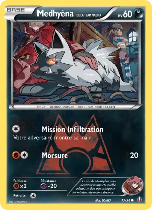 Medhyèna de la Team Magma