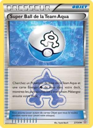 Super Ball de la Team Aqua