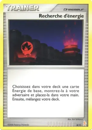 Recherche d'énergie