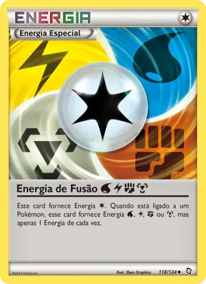 Energia de Fusão Water Lightning Fighting Metal
