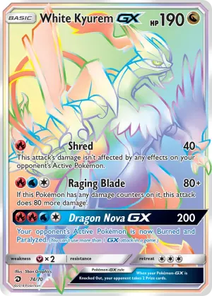 Kyurem Branco GX
