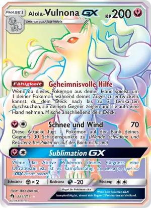 Alola Vulnona GX