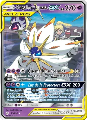 Solgaleo y Lunala GX