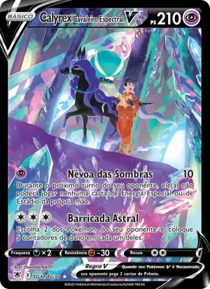 Calyrex Cavaleiro Espectral V