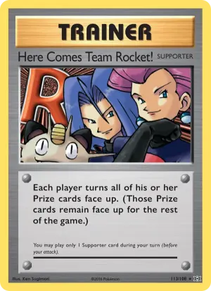 Lá vem a Equipe Rocket!