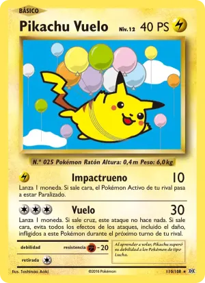 Pikachu Vuelo