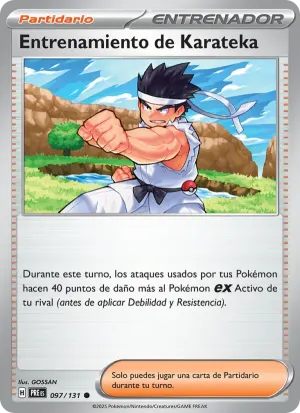 Entrenamiento de Karateka