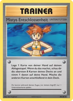 Mistys Entschlossenheit