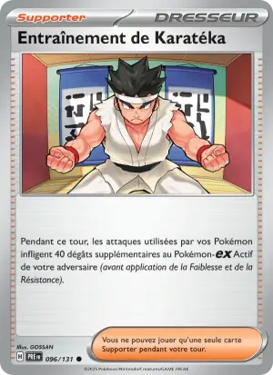 Entraînement de Karatéka