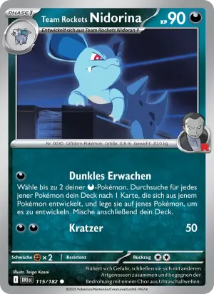Team Rockets Nidorina