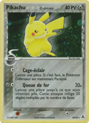 Pikachu δ