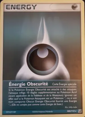 Énergie Obscurité