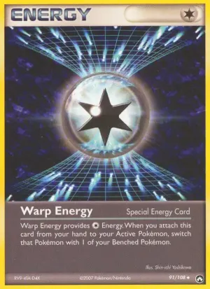Verkrümmungs-Energie