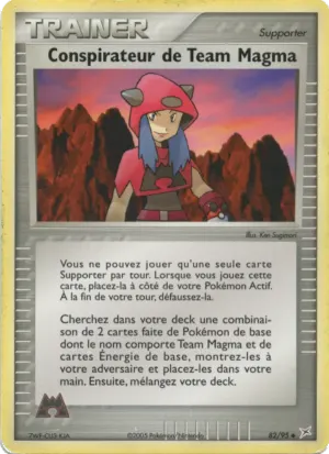 Conspirateur de Team Magma