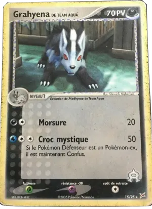 Grahyena de Team Aqua