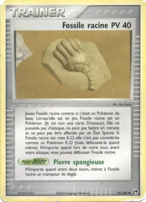 Fossile racine