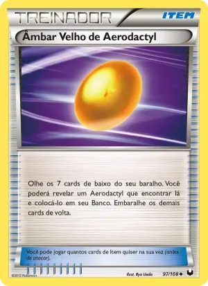 Âmbar Velho de Aerodactyl