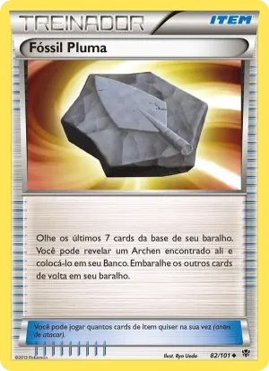 Fóssil Pluma