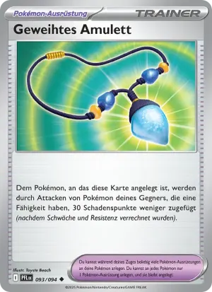 Geweihtes Amulett